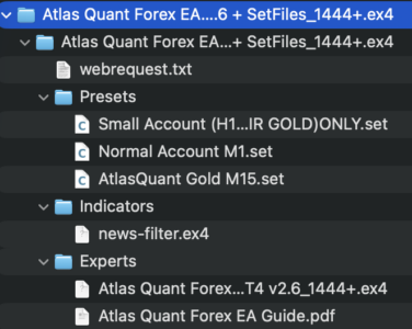 Atlas Quant Forex EA MT4