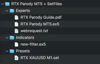 RTX Parody EA MT5