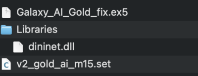 What you get when you buy Galaxy AI Gold EA MT5