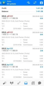 GOLD PECKER EA? - 1