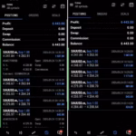 DOMINION EA MT5 trading history screenshots