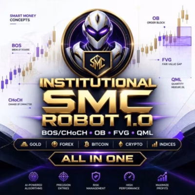 INSTITUTIONAL SMC ROBOT MT5 product cover