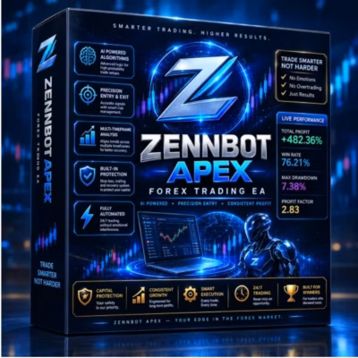 ZENNBOT APEX MT5 cover for XAUUSD automated trading